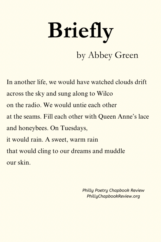 "Briefly" by Abbey Green