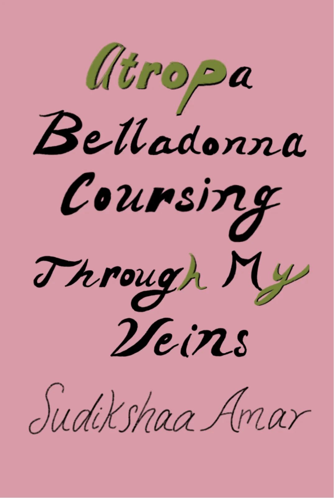 Atropa Belladona Coursing Through My Veins by Sudikshaa Amar (Dancing Girl Press, 2026)